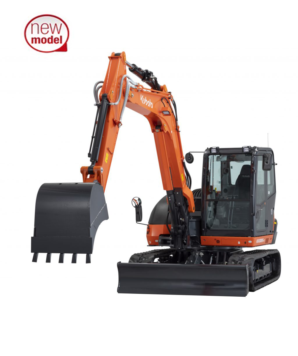 KUBOTA KX085-5 в работа